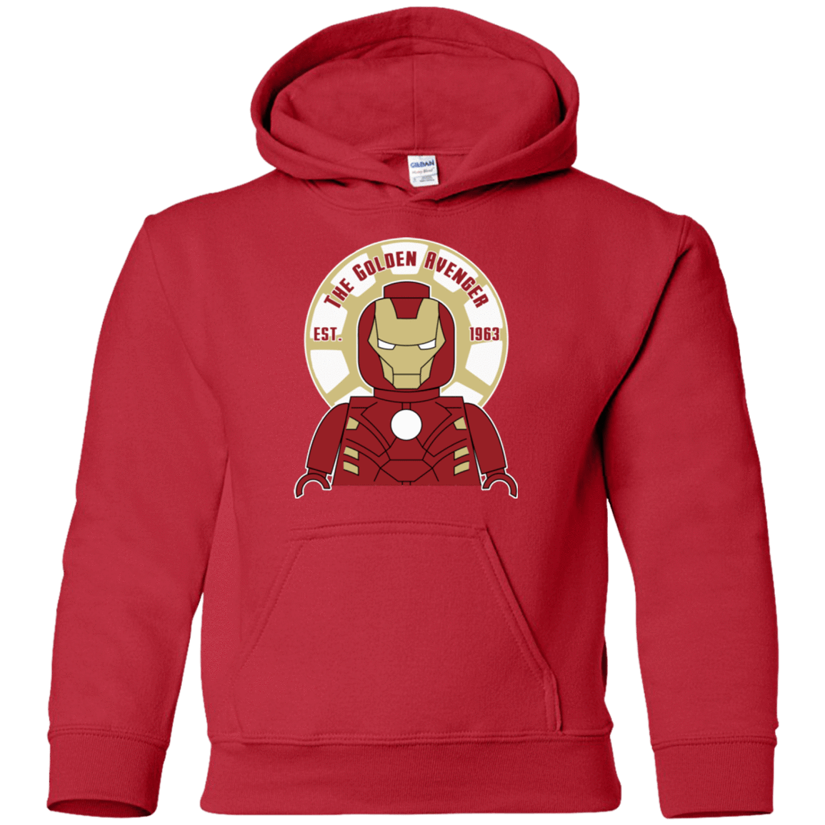 Sweatshirts Red / YS The Golden Avenger Youth Hoodie