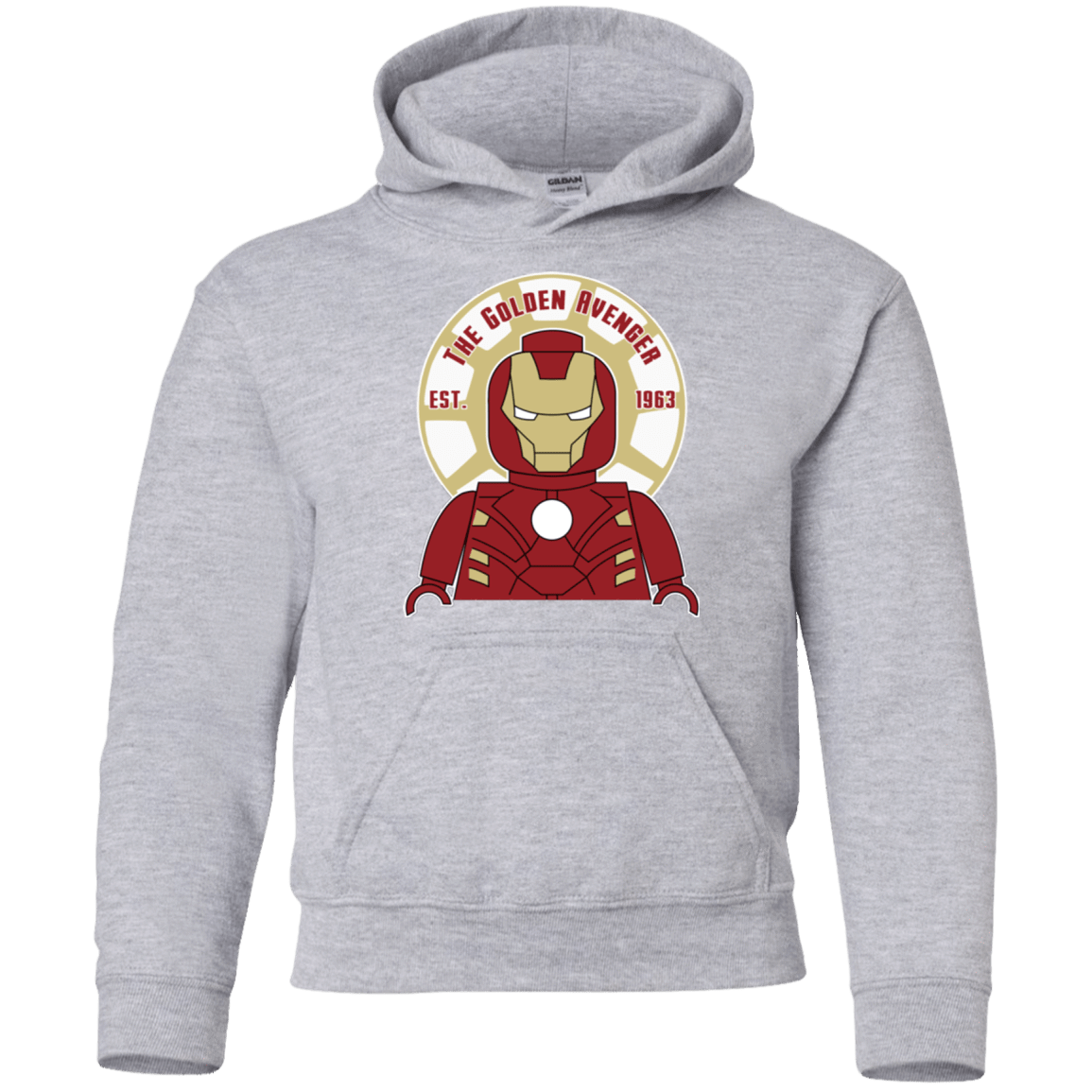 Sweatshirts Sport Grey / YS The Golden Avenger Youth Hoodie