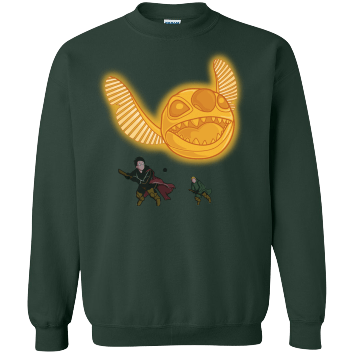 Sweatshirts Forest Green / Small THE GOLDEN STITCH Crewneck Sweatshirt