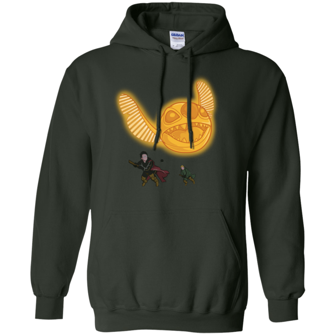 Sweatshirts Forest Green / Small THE GOLDEN STITCH Pullover Hoodie