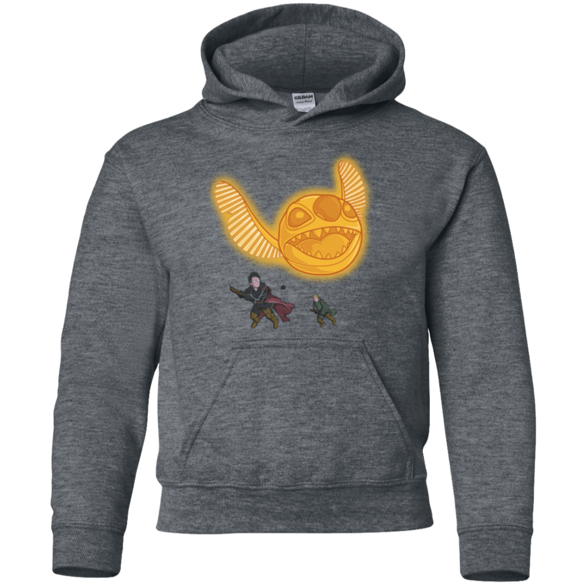 Sweatshirts Dark Heather / YS THE GOLDEN STITCH Youth Hoodie