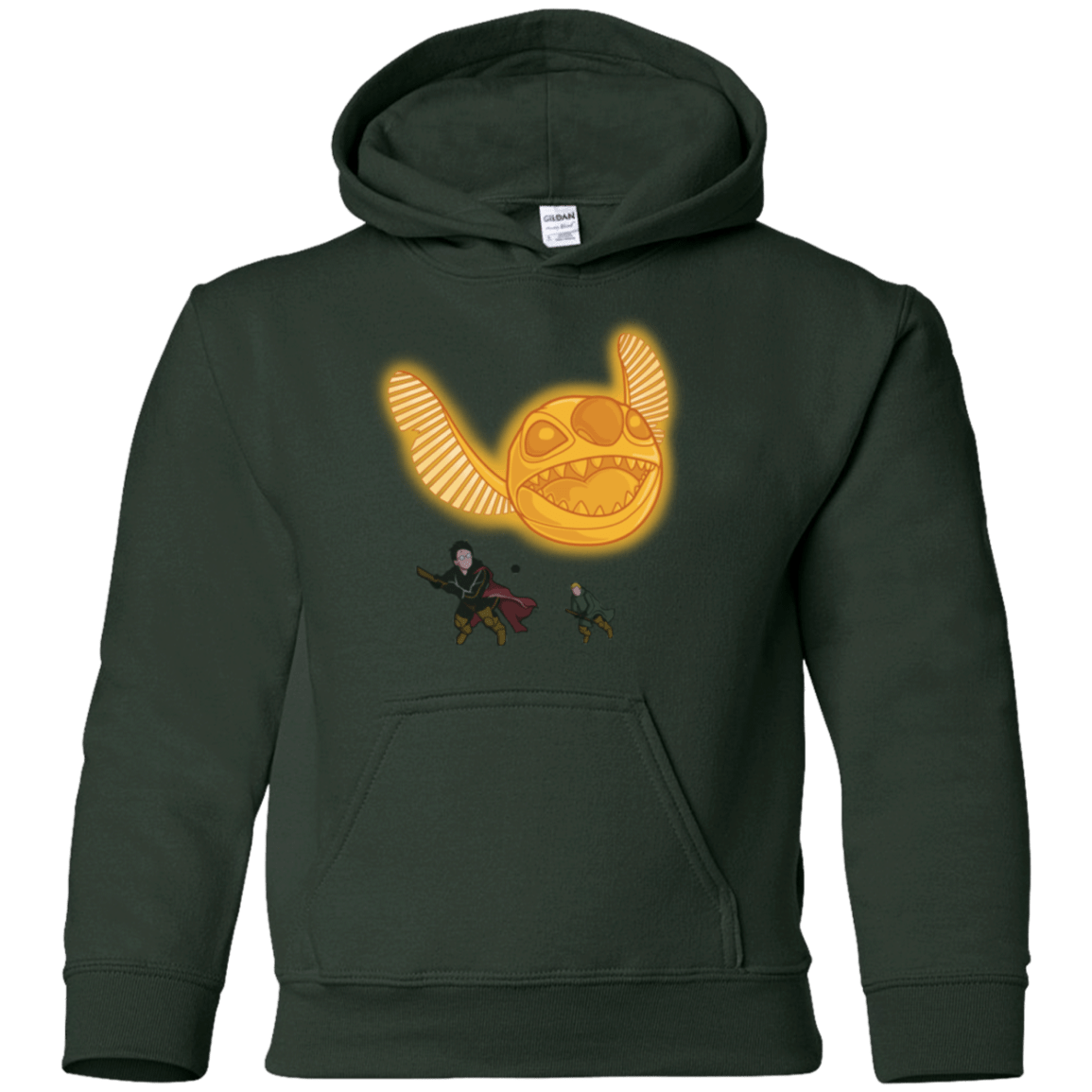 Sweatshirts Forest Green / YS THE GOLDEN STITCH Youth Hoodie