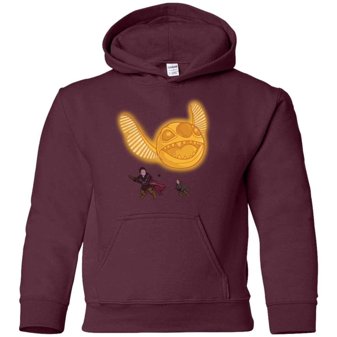 Sweatshirts Maroon / YS THE GOLDEN STITCH Youth Hoodie