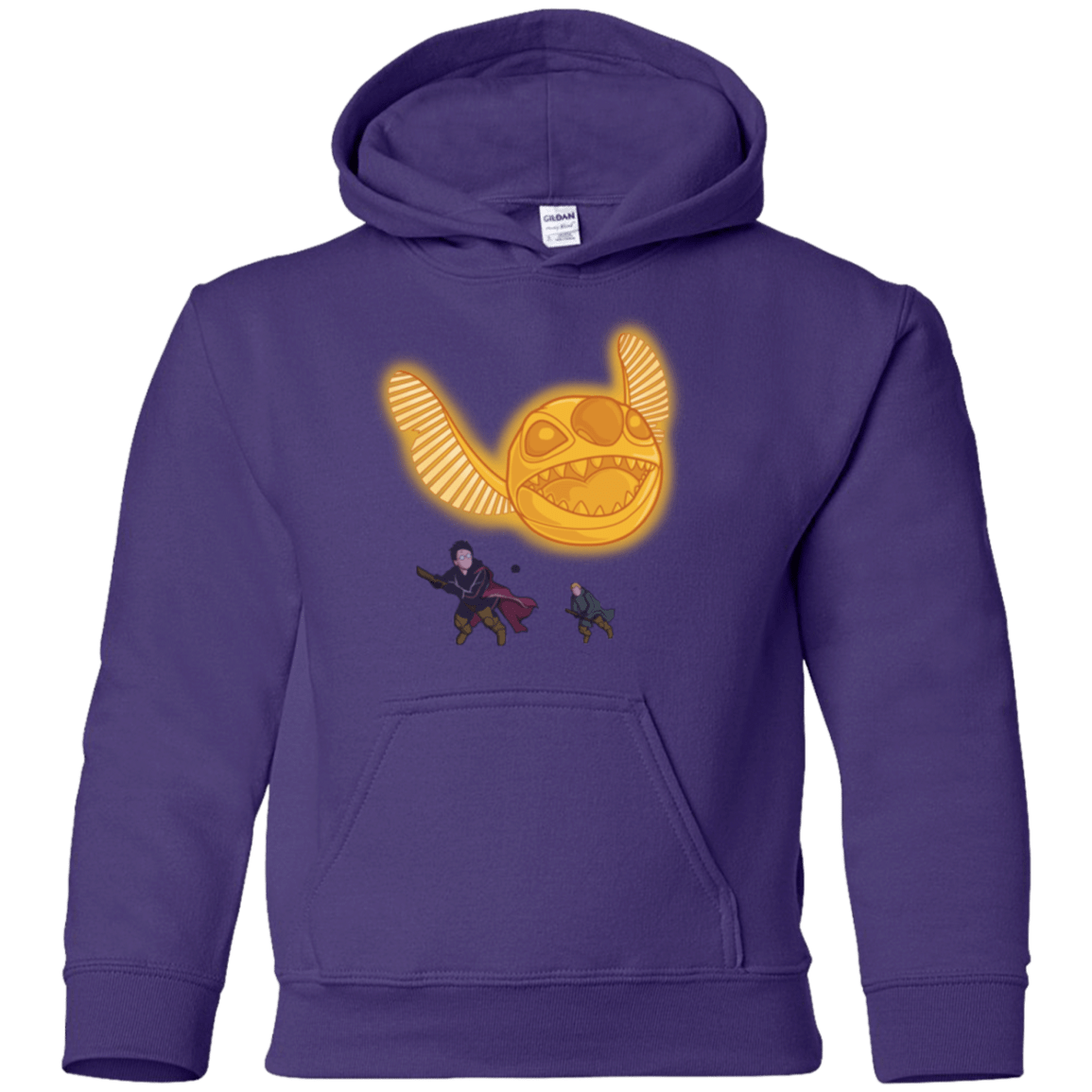 Sweatshirts Purple / YS THE GOLDEN STITCH Youth Hoodie