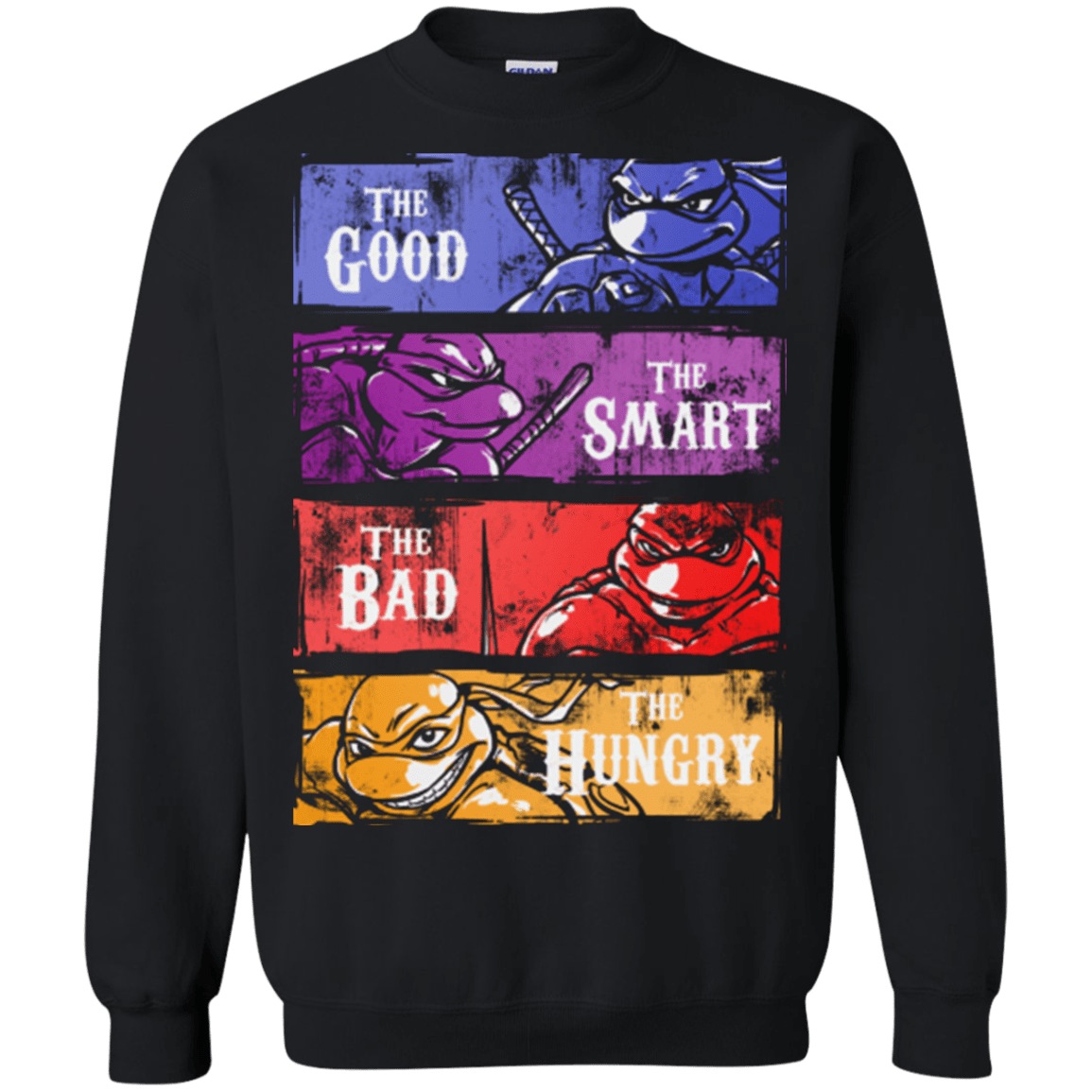 Sweatshirts Black / Small The Good, Bad, Smart and Hungry Crewneck Sweatshirt