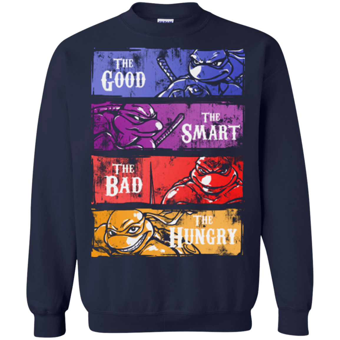 Sweatshirts Navy / Small The Good, Bad, Smart and Hungry Crewneck Sweatshirt