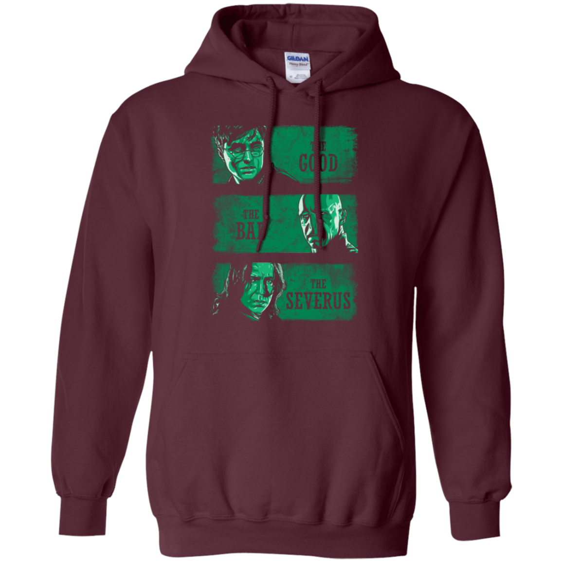 Sweatshirts Maroon / Small The Good the Bad and the Severus Pullover Hoodie