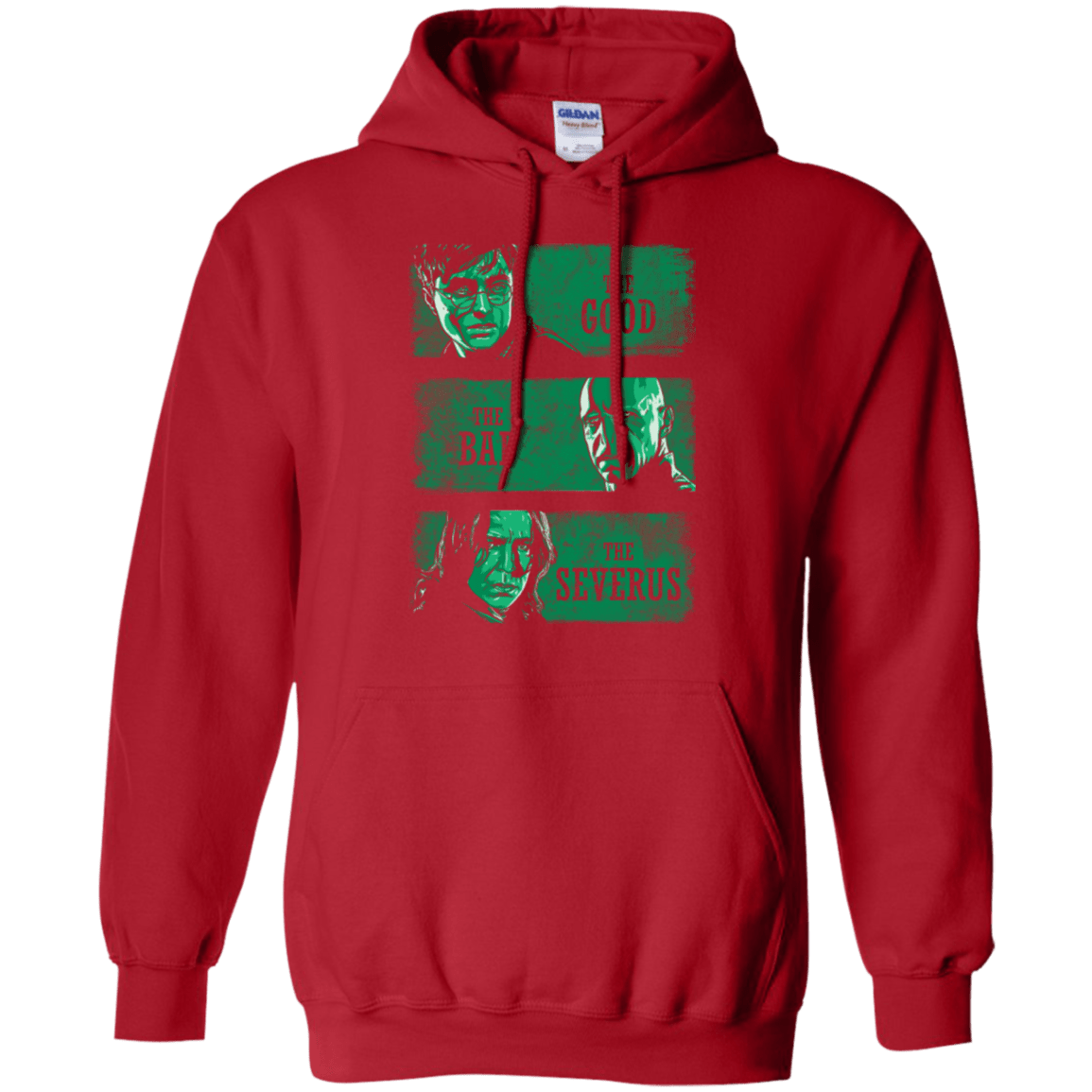 Sweatshirts Red / Small The Good the Bad and the Severus Pullover Hoodie