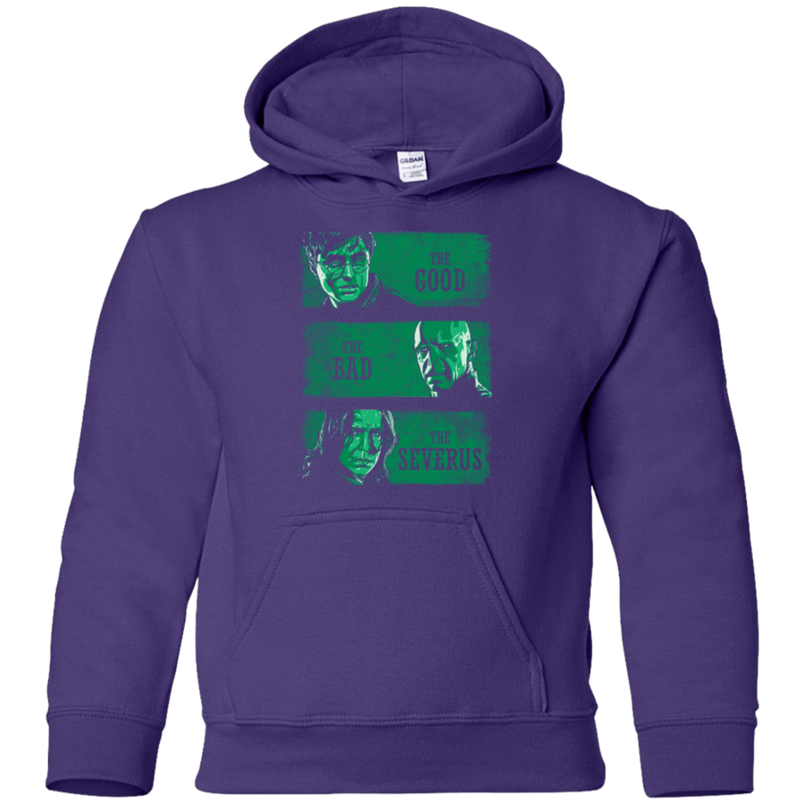 Sweatshirts Purple / YS The Good the Bad and the Severus Youth Hoodie