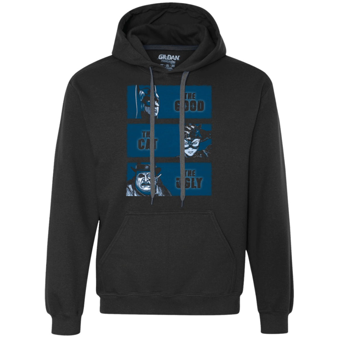 Sweatshirts Black / Small The Good the Cat and the Ugly Premium Fleece Hoodie