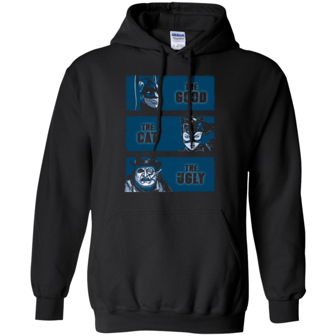 Sweatshirts Black / Small The Good the Cat and the Ugly Pullover Hoodie
