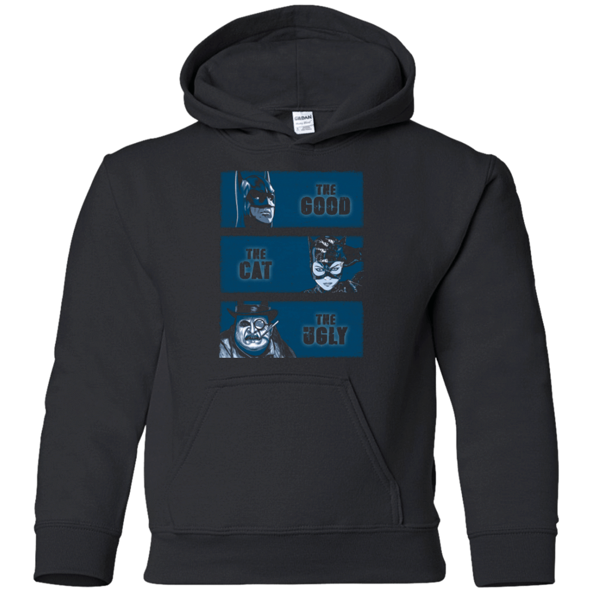 Sweatshirts Black / YS The Good the Cat and the Ugly Youth Hoodie