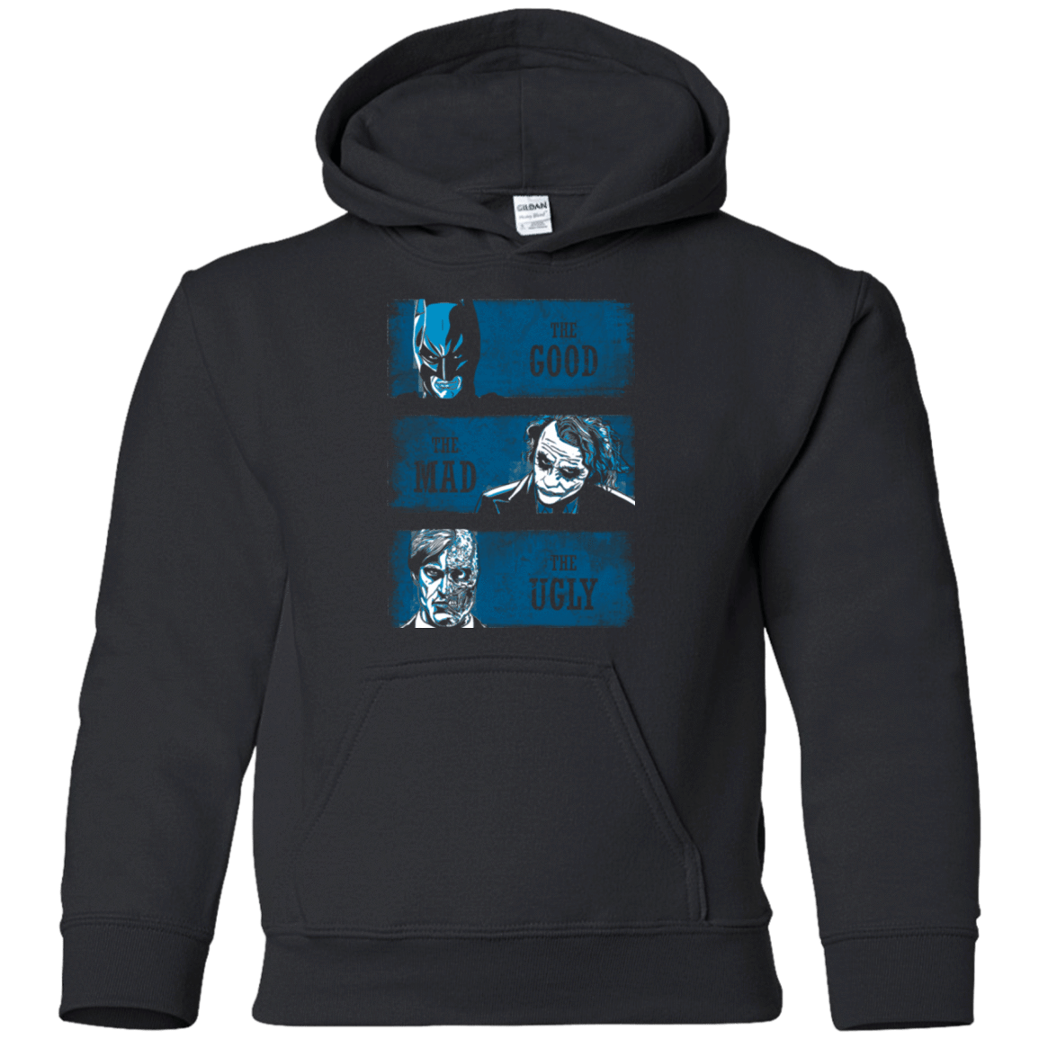 Sweatshirts Black / YS The Good the Mad and the Ugly Youth Hoodie