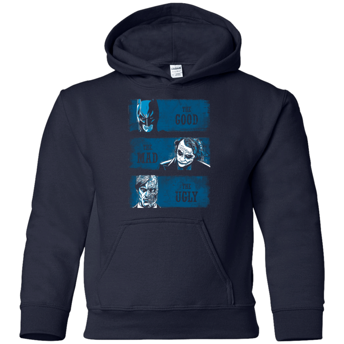 Sweatshirts Navy / YS The Good the Mad and the Ugly Youth Hoodie