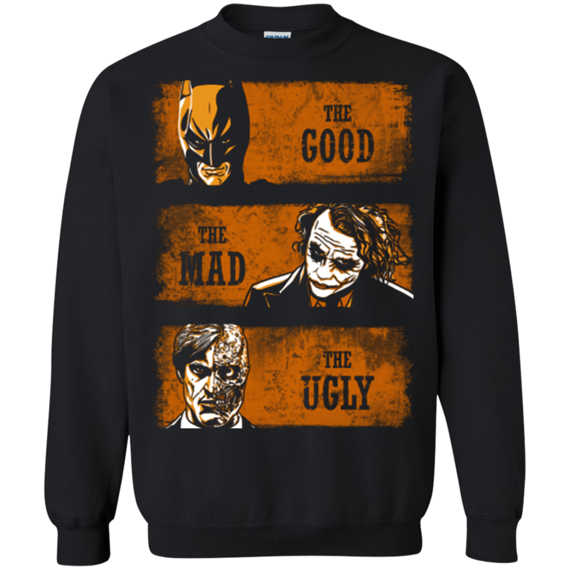 Sweatshirts Black / Small The Good the Mad and the Ugly2 Crewneck Sweatshirt