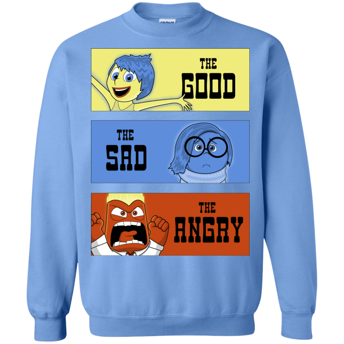 Sweatshirts Carolina Blue / S The Good, the Sad & the Angry Crewneck Sweatshirt