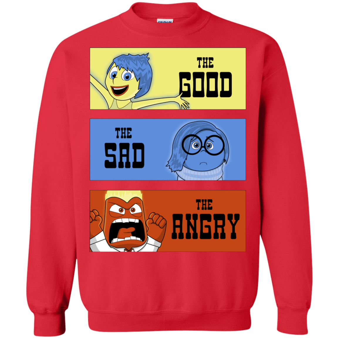Sweatshirts Red / S The Good, the Sad & the Angry Crewneck Sweatshirt
