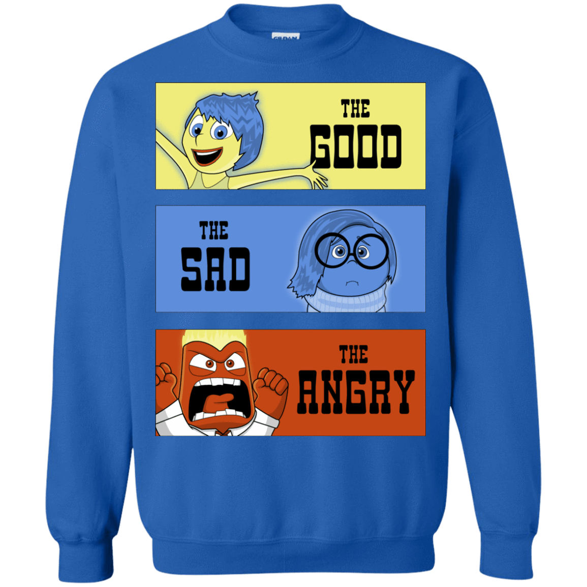 Sweatshirts Royal / S The Good, the Sad & the Angry Crewneck Sweatshirt