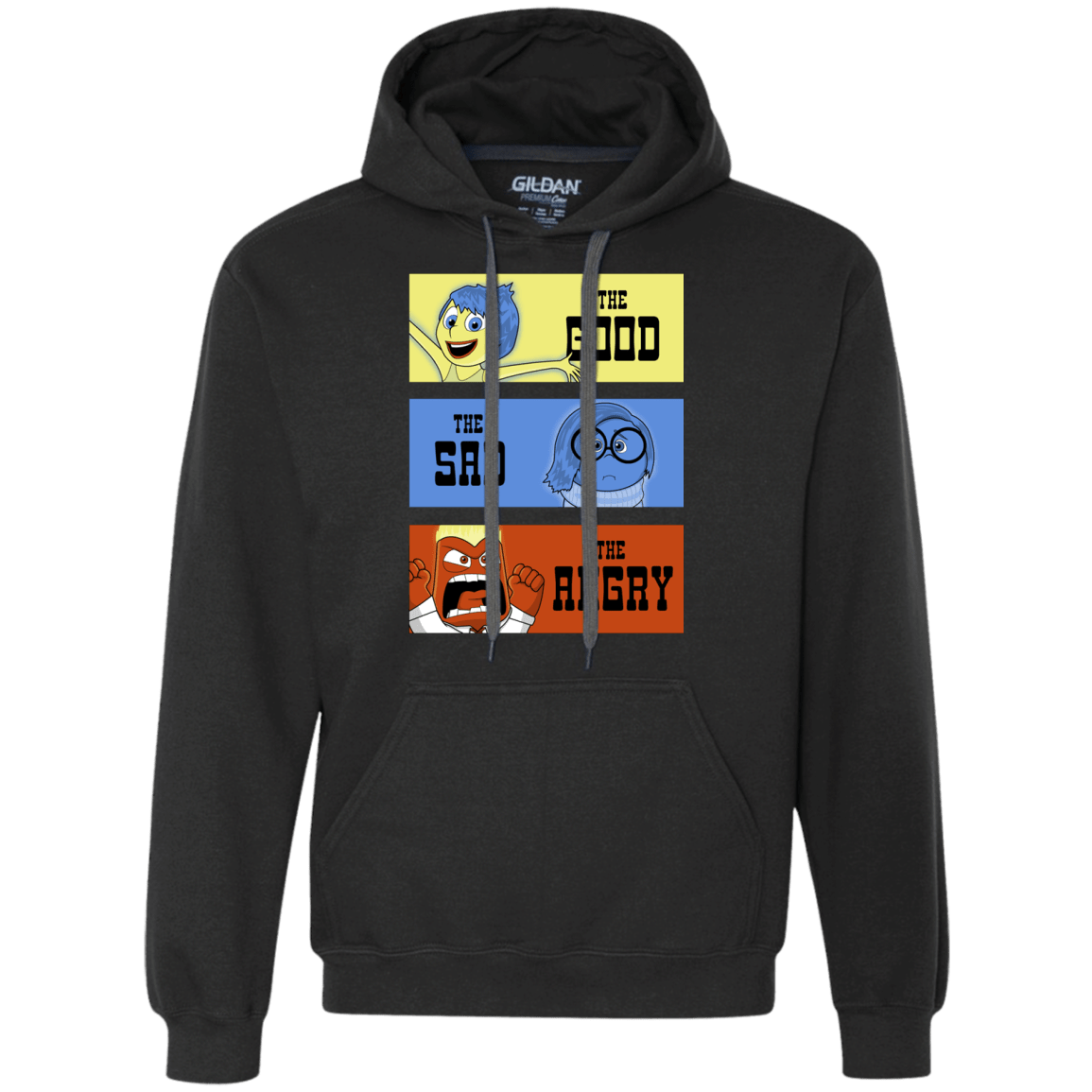 The Good, the Sad & the Angry Premium Fleece Hoodie