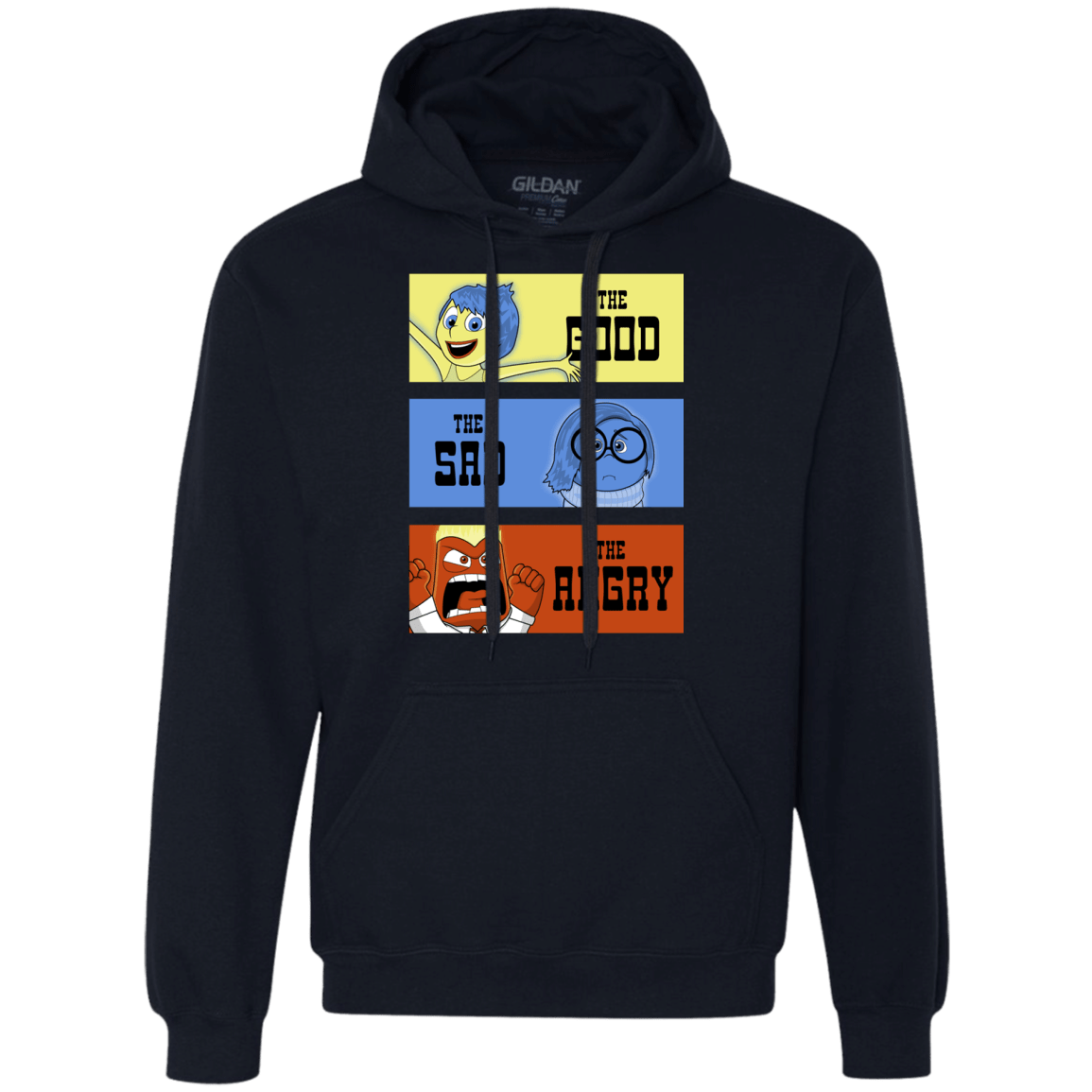 The Good, the Sad & the Angry Premium Fleece Hoodie