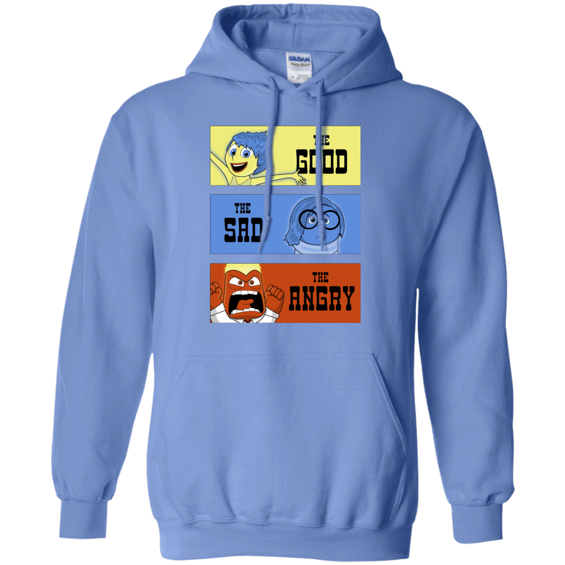 Sweatshirts Carolina Blue / S The Good, the Sad & the Angry Pullover Hoodie
