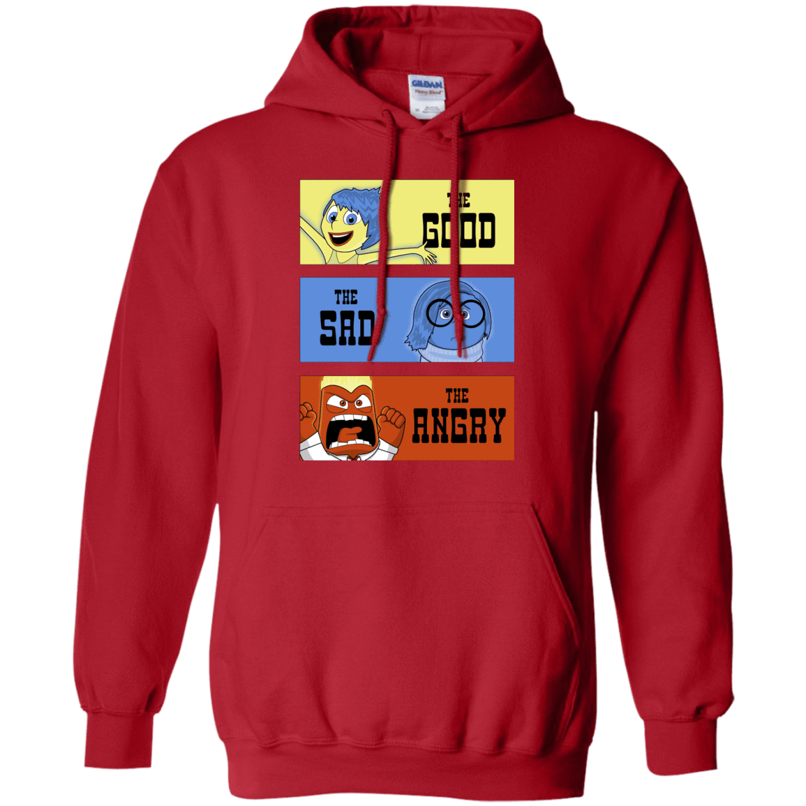 Sweatshirts Red / S The Good, the Sad & the Angry Pullover Hoodie