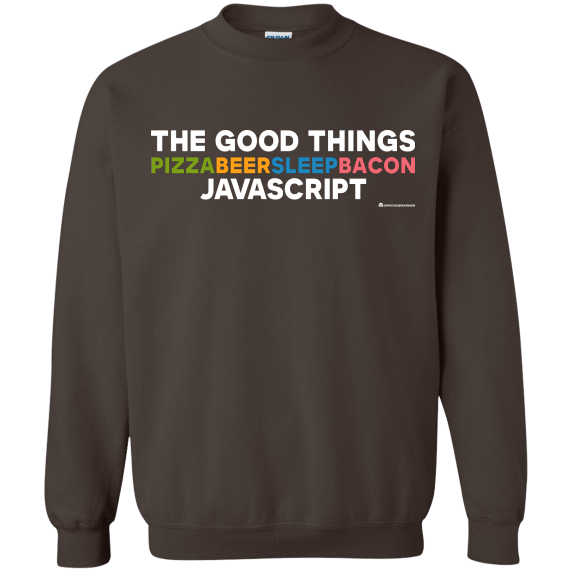 Sweatshirts Dark Chocolate / Small The Good Things Crewneck Sweatshirt