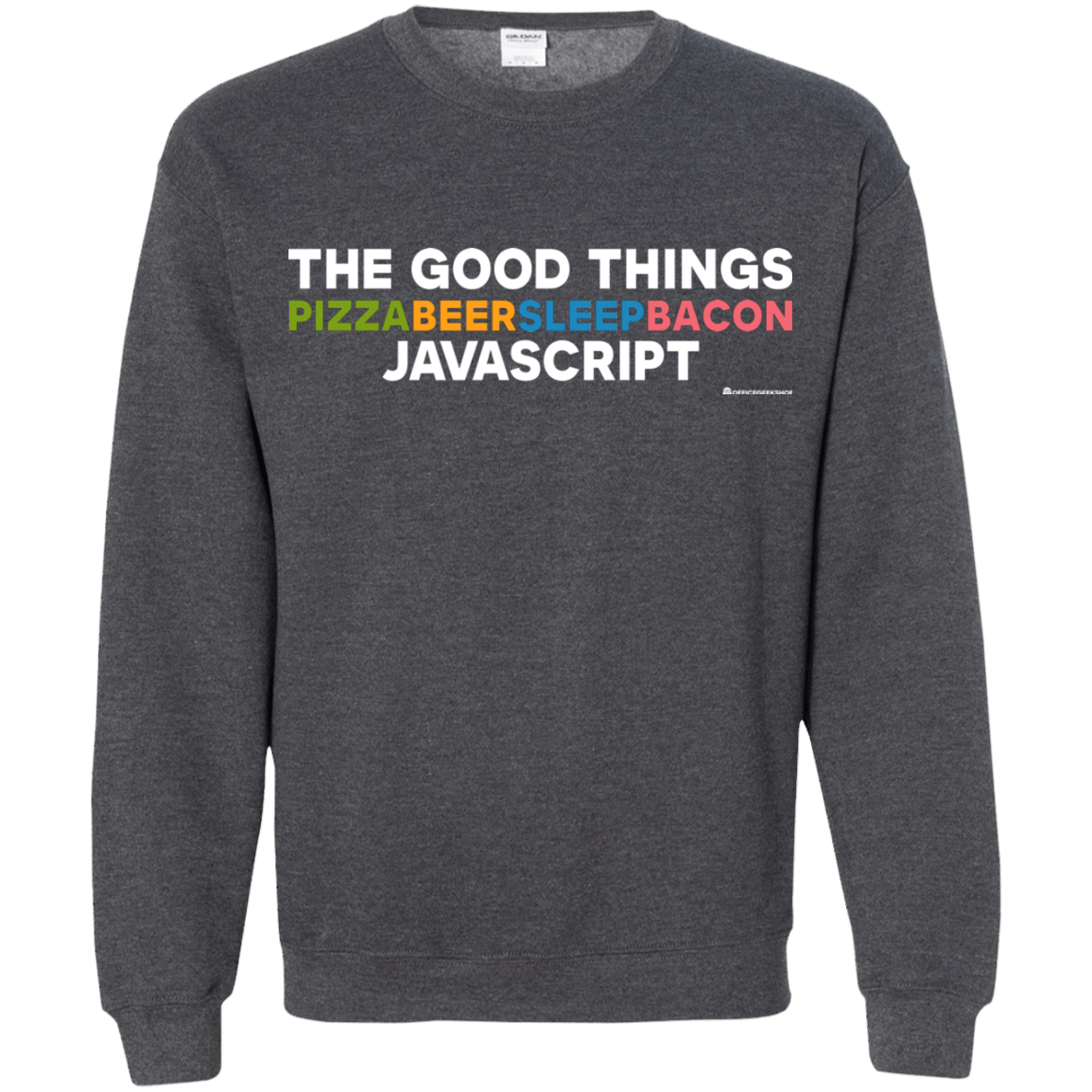Sweatshirts Dark Heather / Small The Good Things Crewneck Sweatshirt