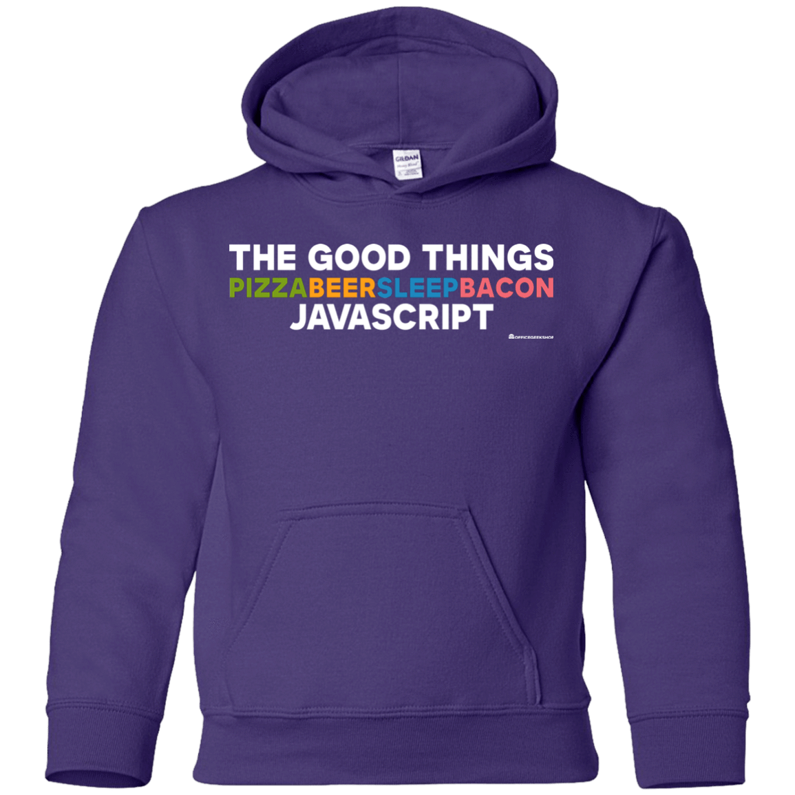 Sweatshirts Purple / YS The Good Things Youth Hoodie