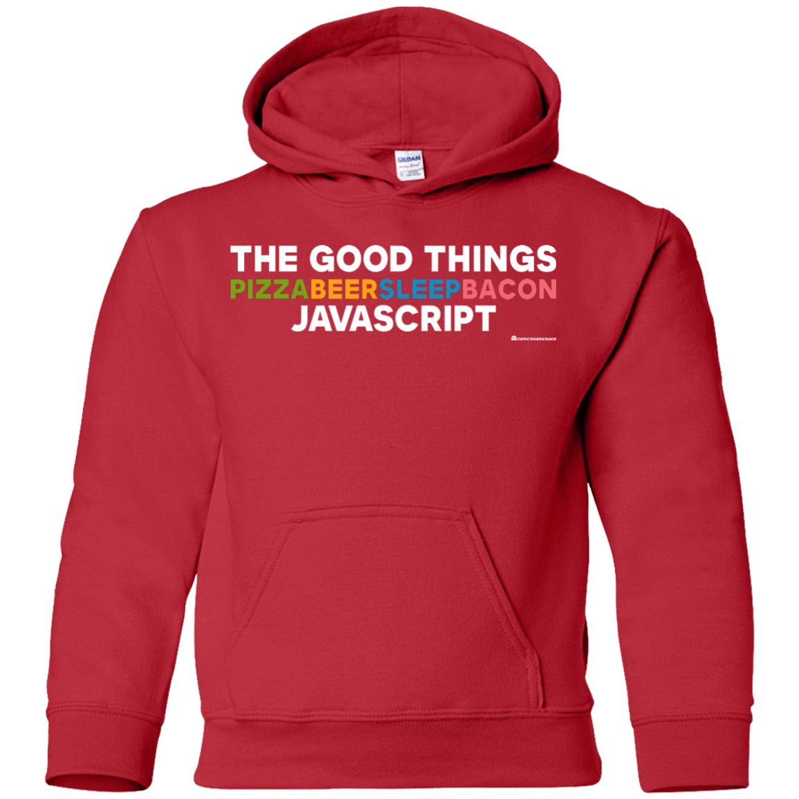 Sweatshirts Red / YS The Good Things Youth Hoodie