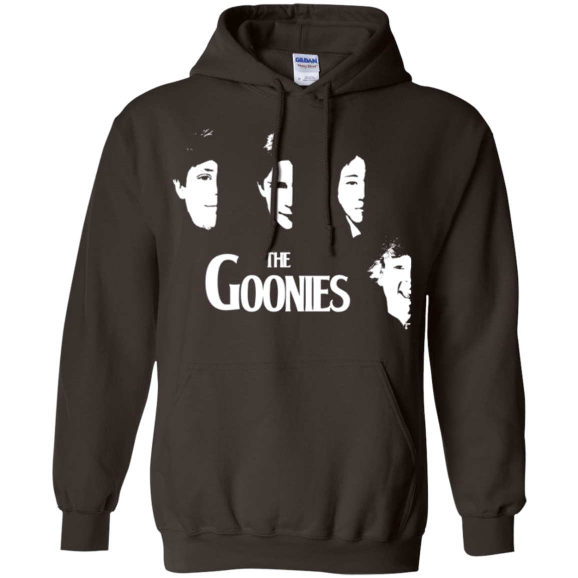 Sweatshirts Dark Chocolate / Small The Goonies Pullover Hoodie