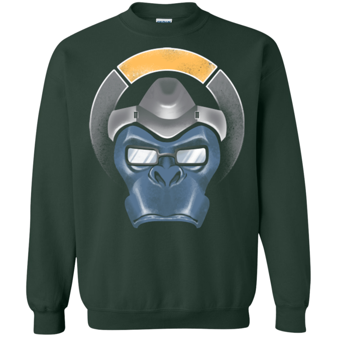 Sweatshirts Forest Green / Small The Gorilla Crewneck Sweatshirt