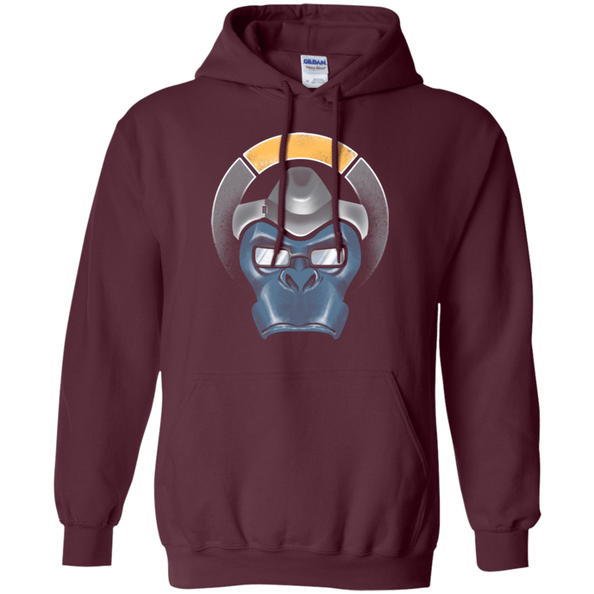 Sweatshirts Maroon / Small The Gorilla Pullover Hoodie