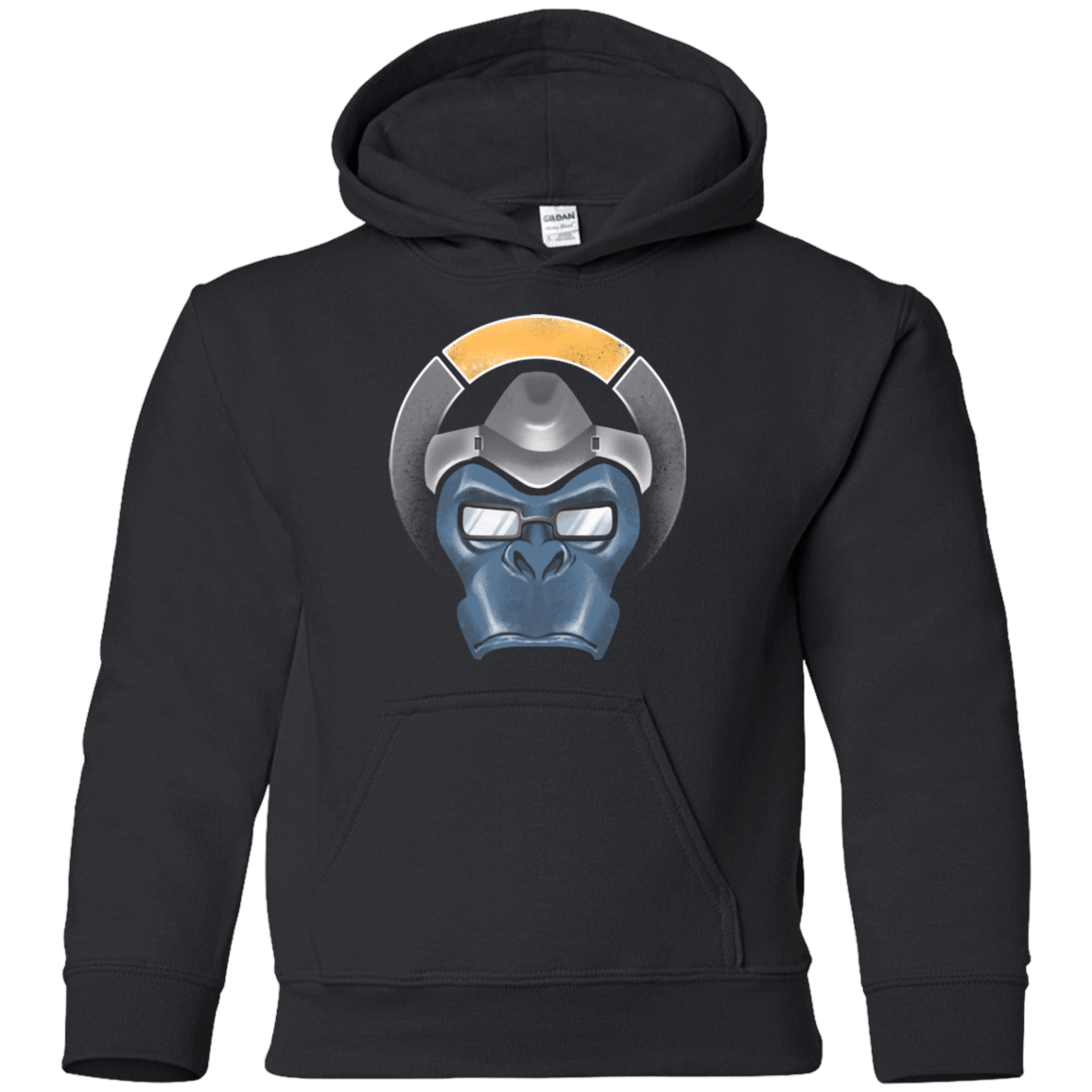 Sweatshirts Black / YS The Gorilla Youth Hoodie