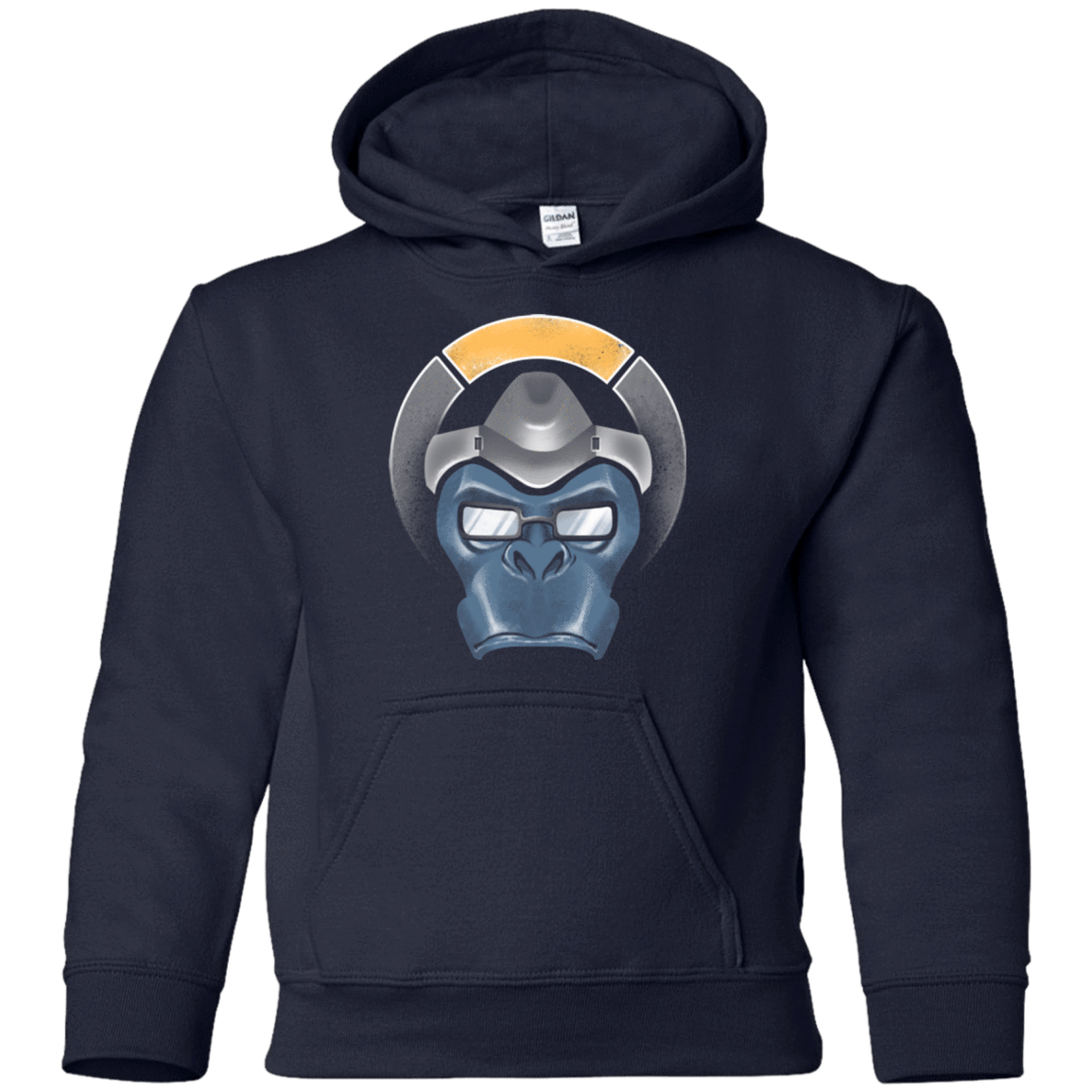 Sweatshirts Navy / YS The Gorilla Youth Hoodie
