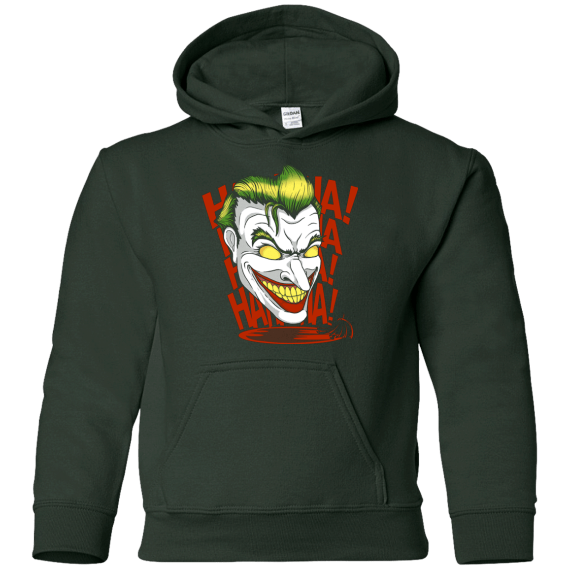 Sweatshirts Forest Green / YS The Great Joke Youth Hoodie