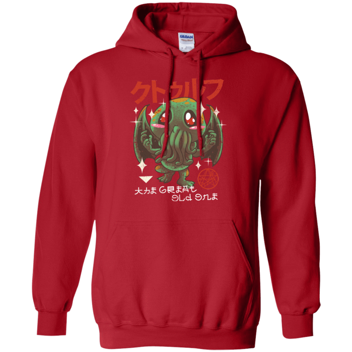 Sweatshirts Red / Small The Great Old Kawaii Pullover Hoodie