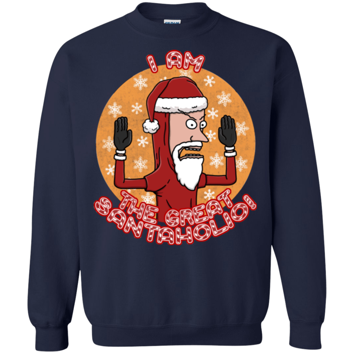 The Great Santaholio Crewneck Sweatshirt