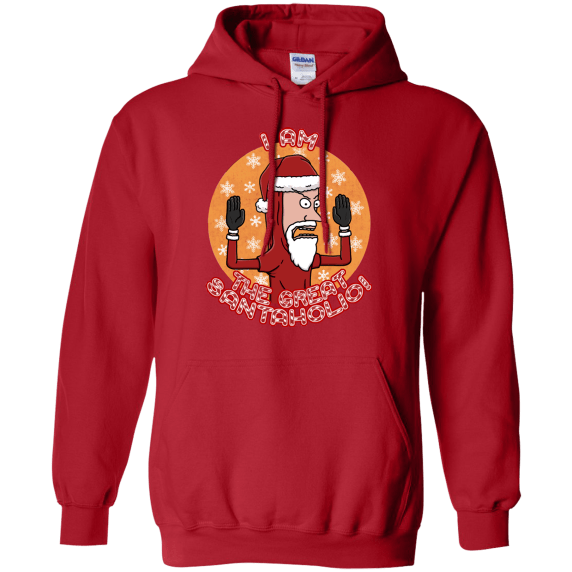 The Great Santaholio Pullover Hoodie