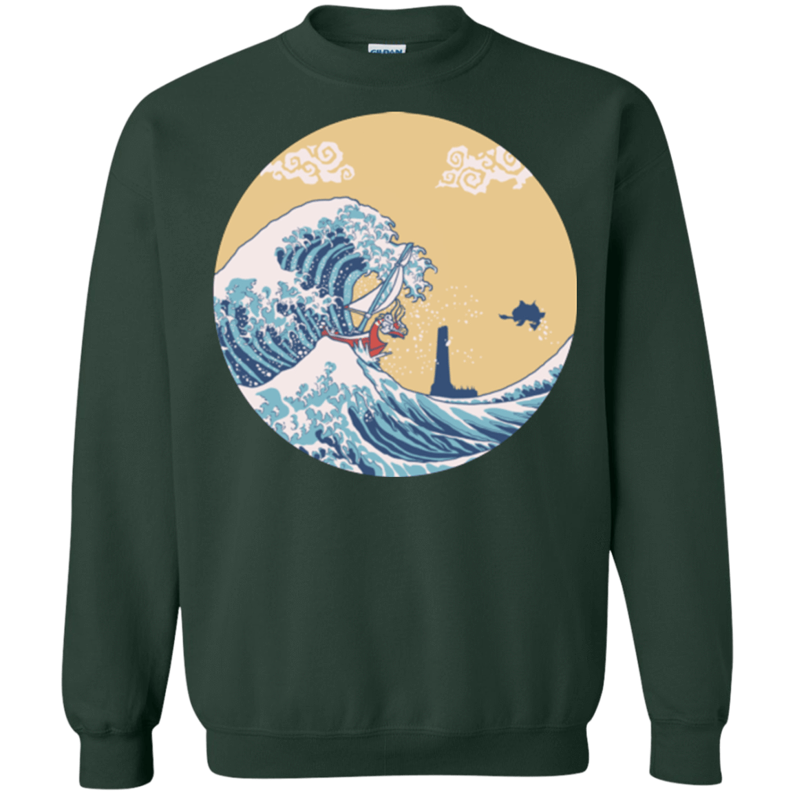 Sweatshirts Forest Green / Small The Great Sea Crewneck Sweatshirt