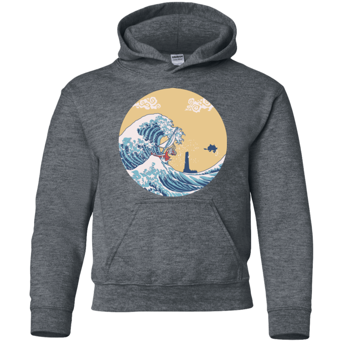 Sweatshirts Dark Heather / YS The Great Sea Youth Hoodie