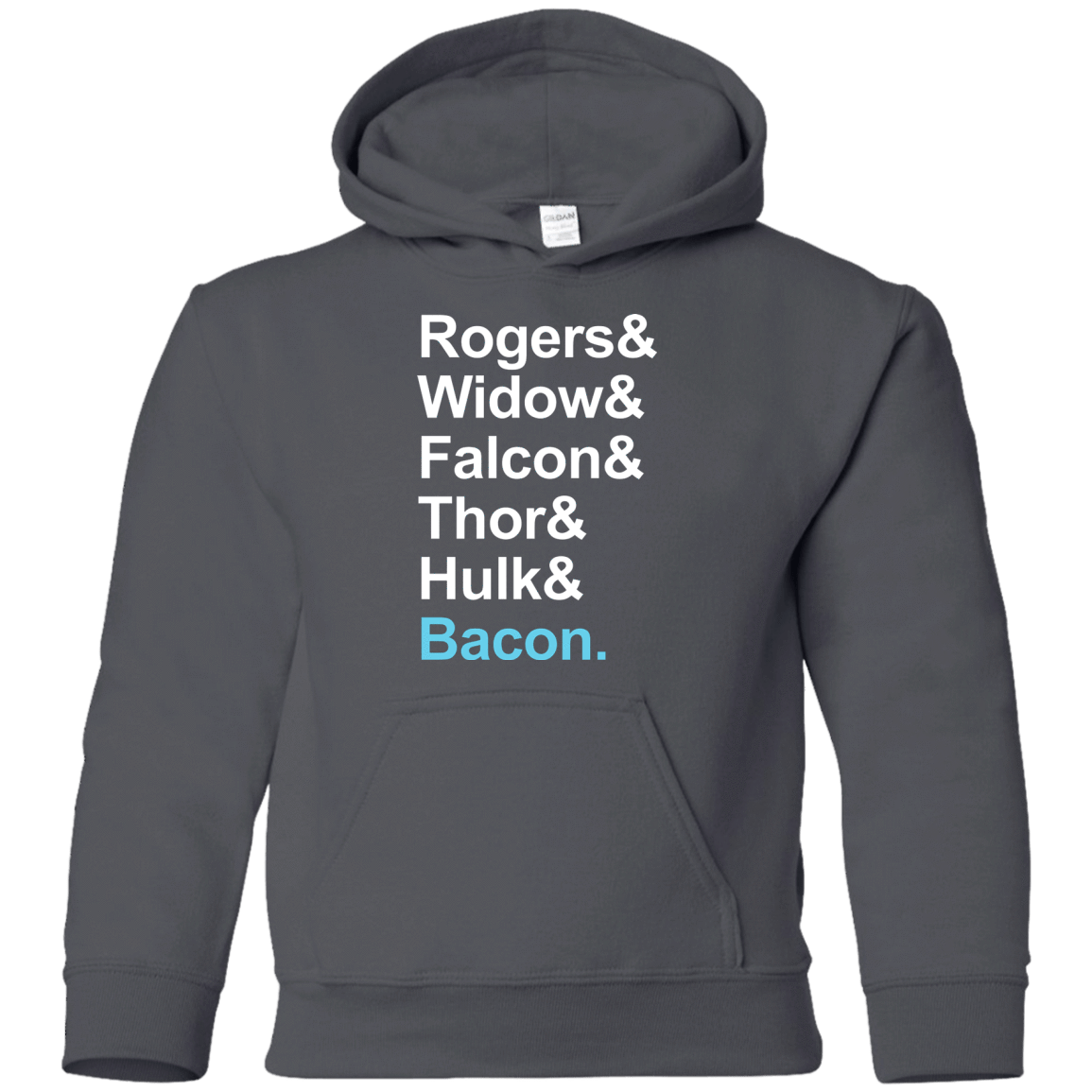 Sweatshirts Charcoal / YS The Greatest Avenger Youth Hoodie