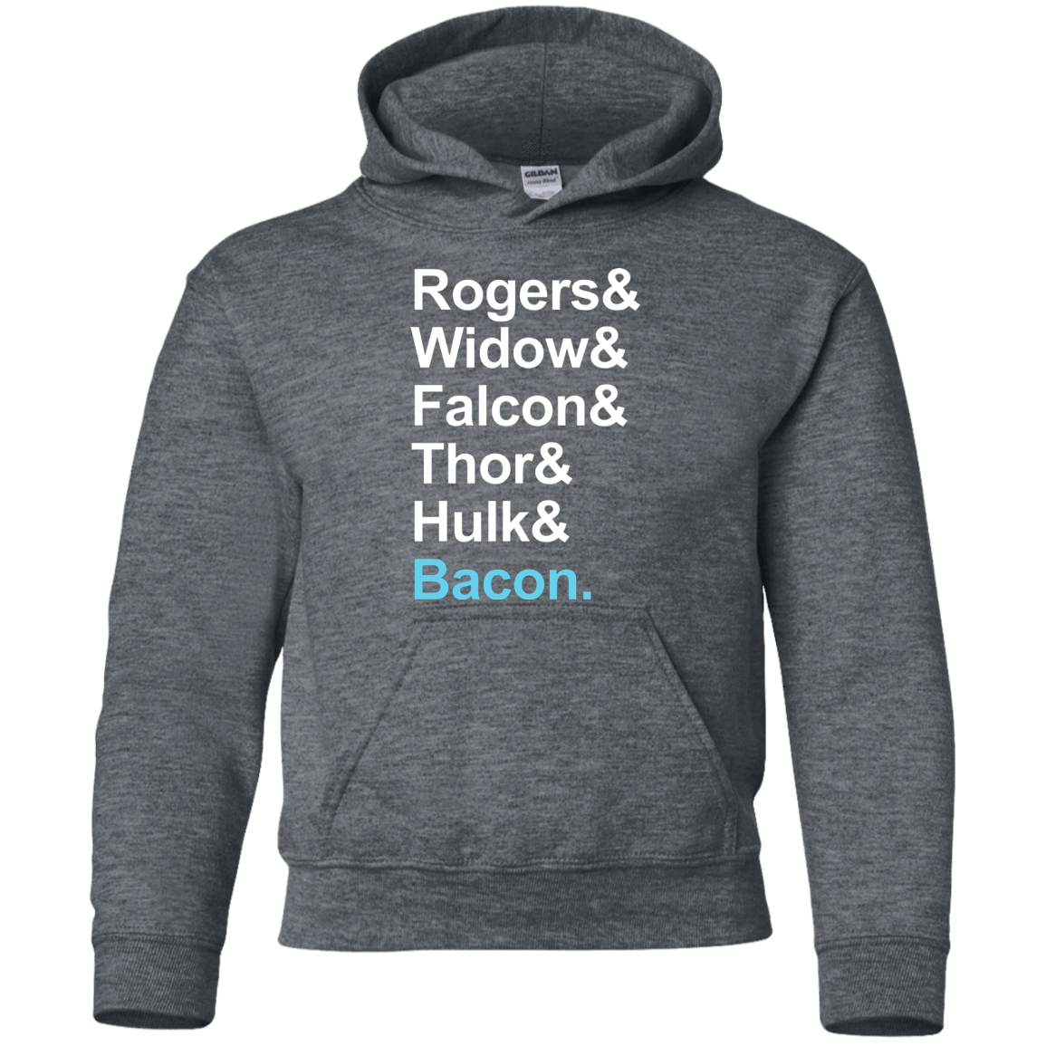 Sweatshirts Dark Heather / YS The Greatest Avenger Youth Hoodie