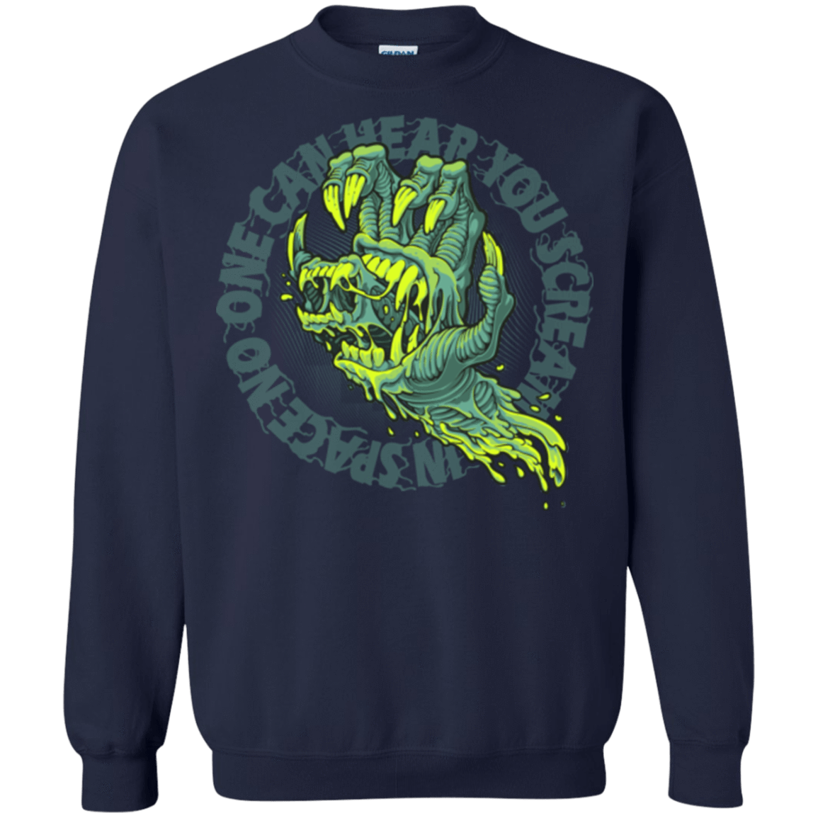 Sweatshirts Navy / Small The Hand That Feeds Crewneck Sweatshirt