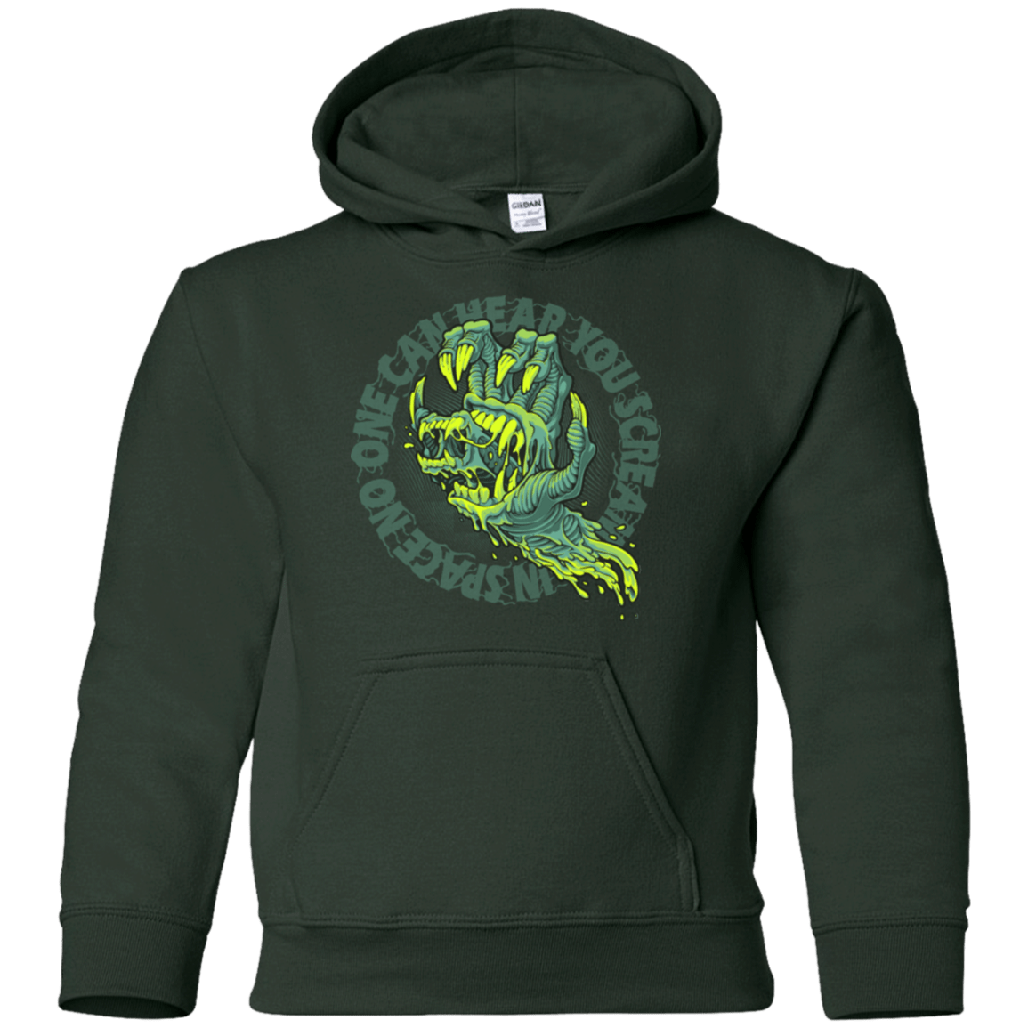 Sweatshirts Forest Green / YS The Hand That Feeds Youth Hoodie