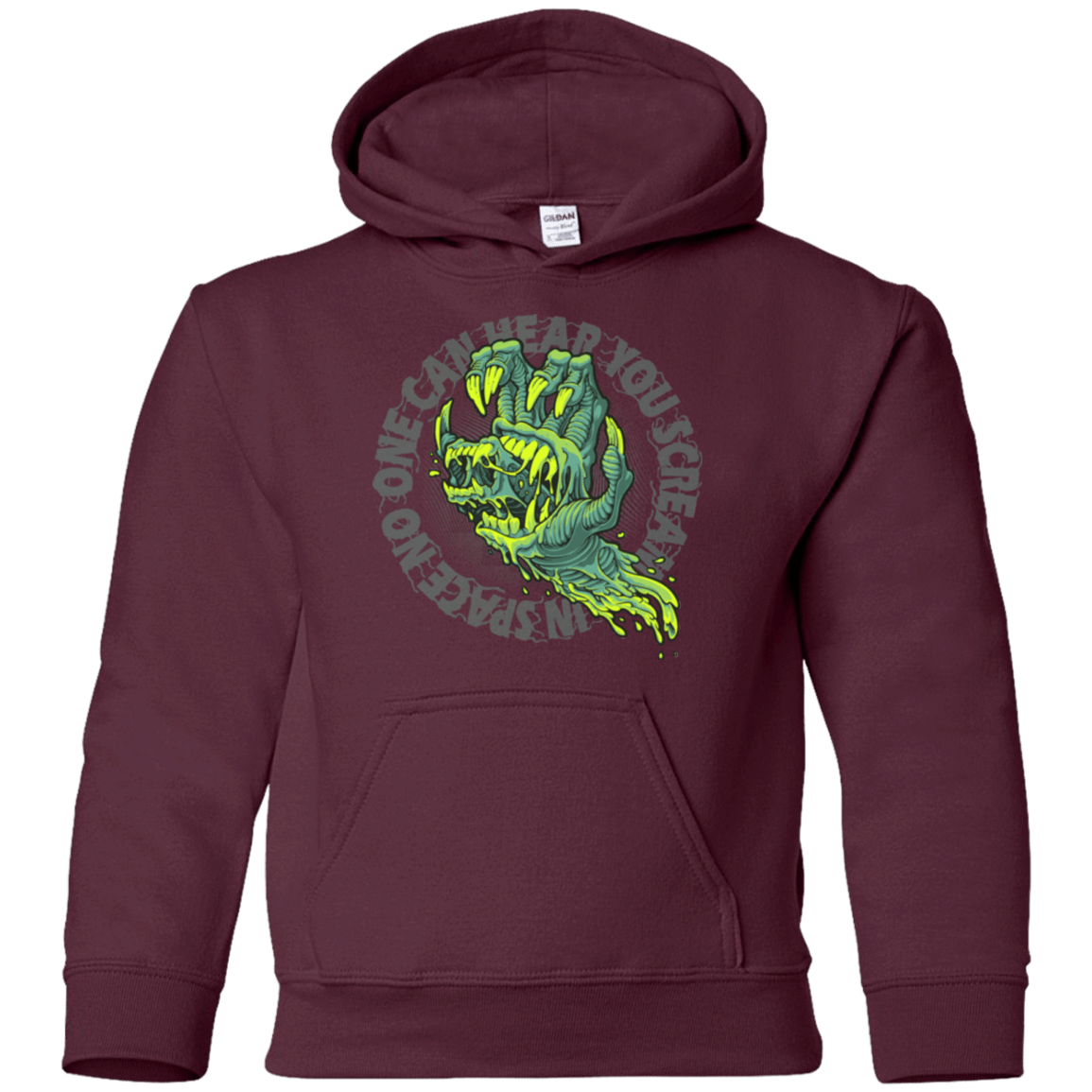 Sweatshirts Maroon / YS The Hand That Feeds Youth Hoodie