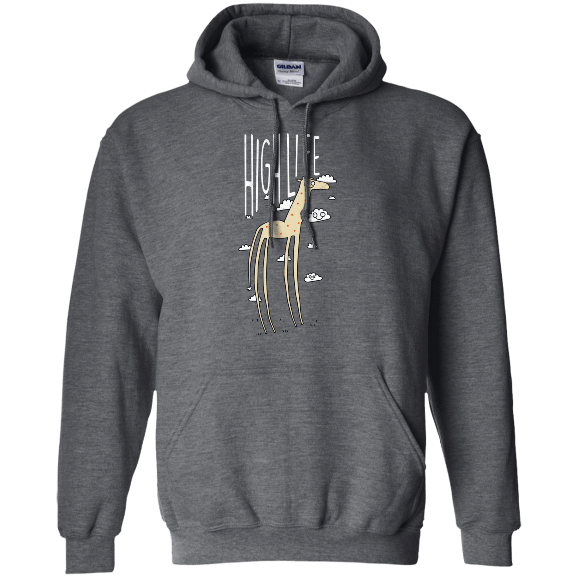 Sweatshirts Dark Heather / S The High Life Pullover Hoodie