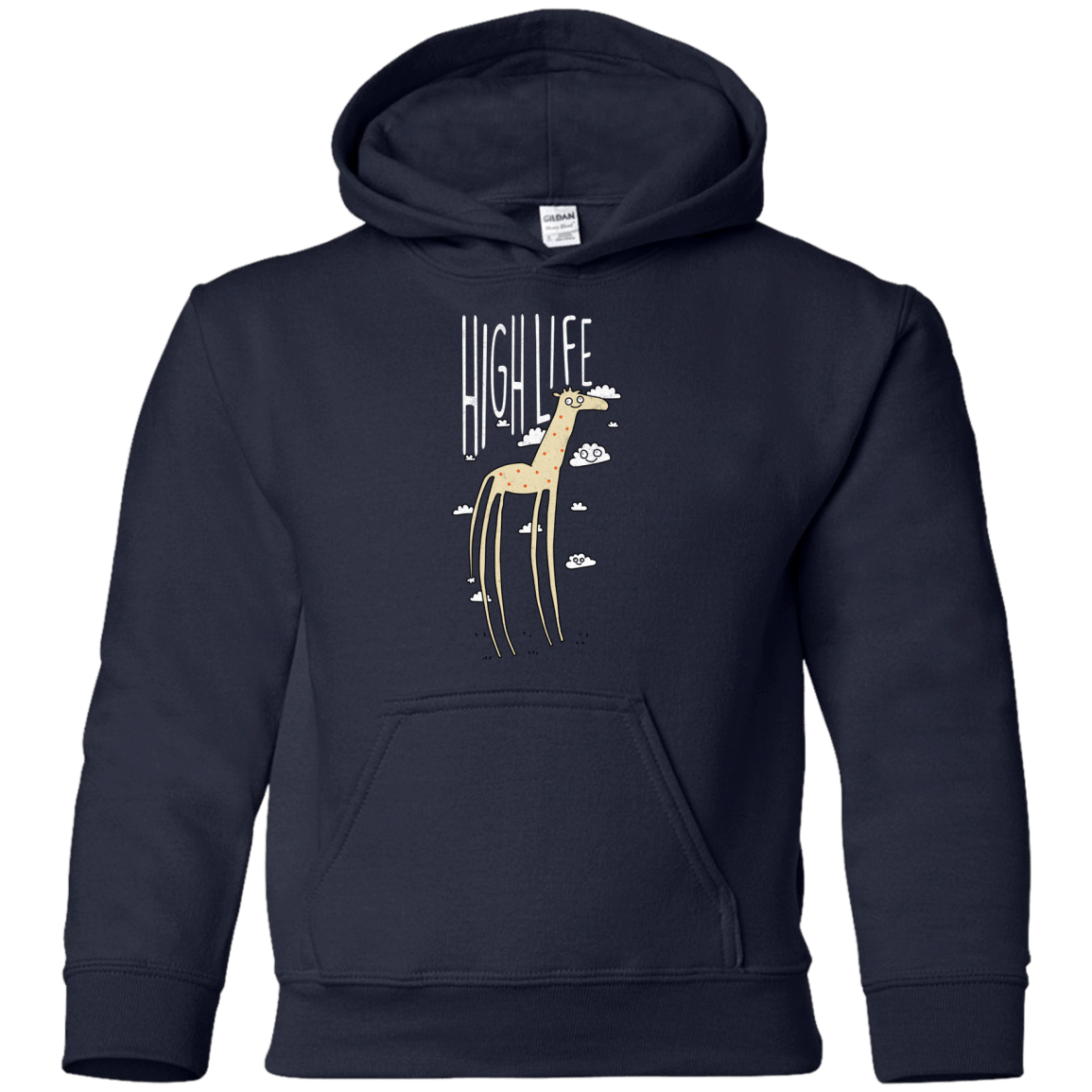 Sweatshirts Navy / YS The High Life Youth Hoodie