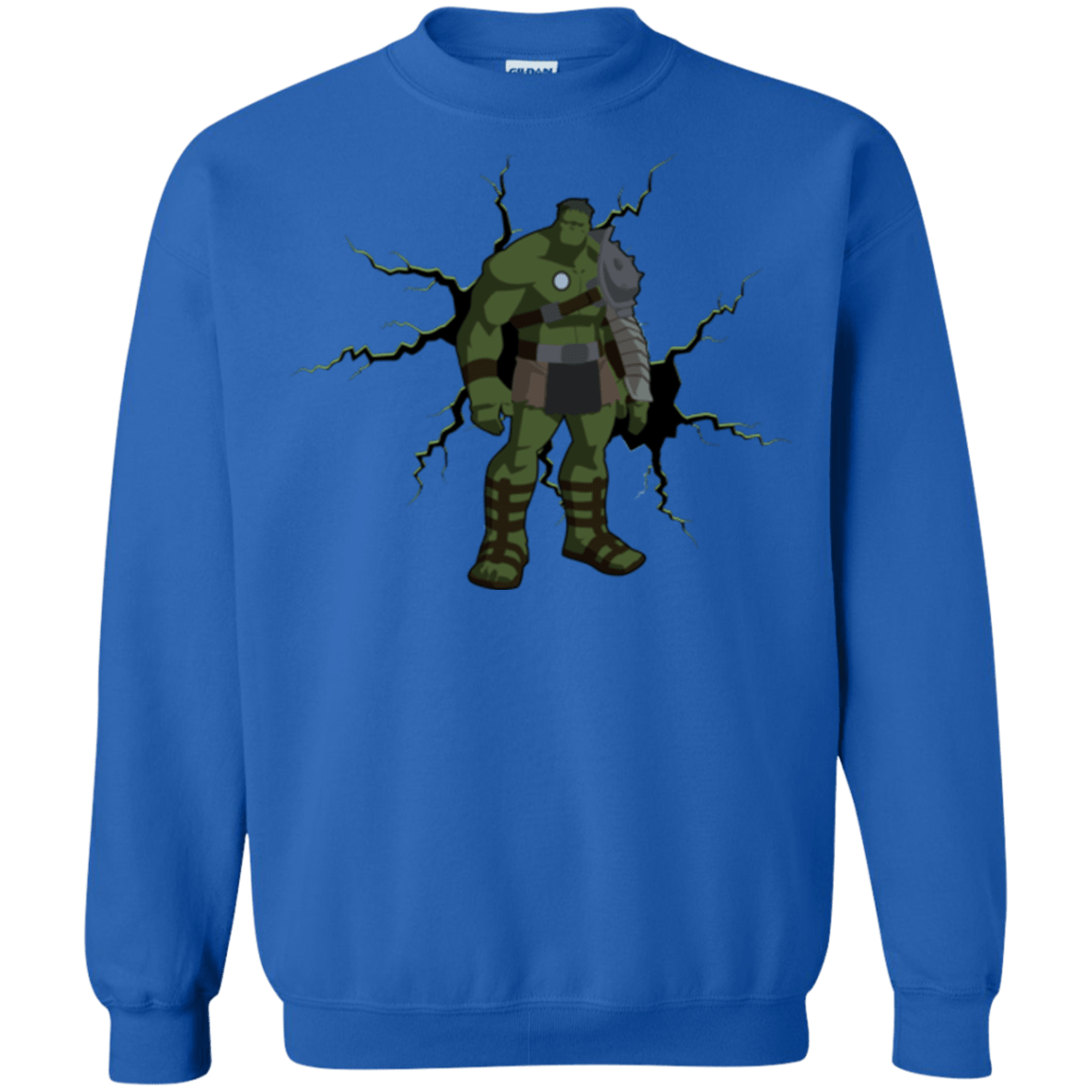 Sweatshirts Royal / Small The Hulk Crewneck Sweatshirt