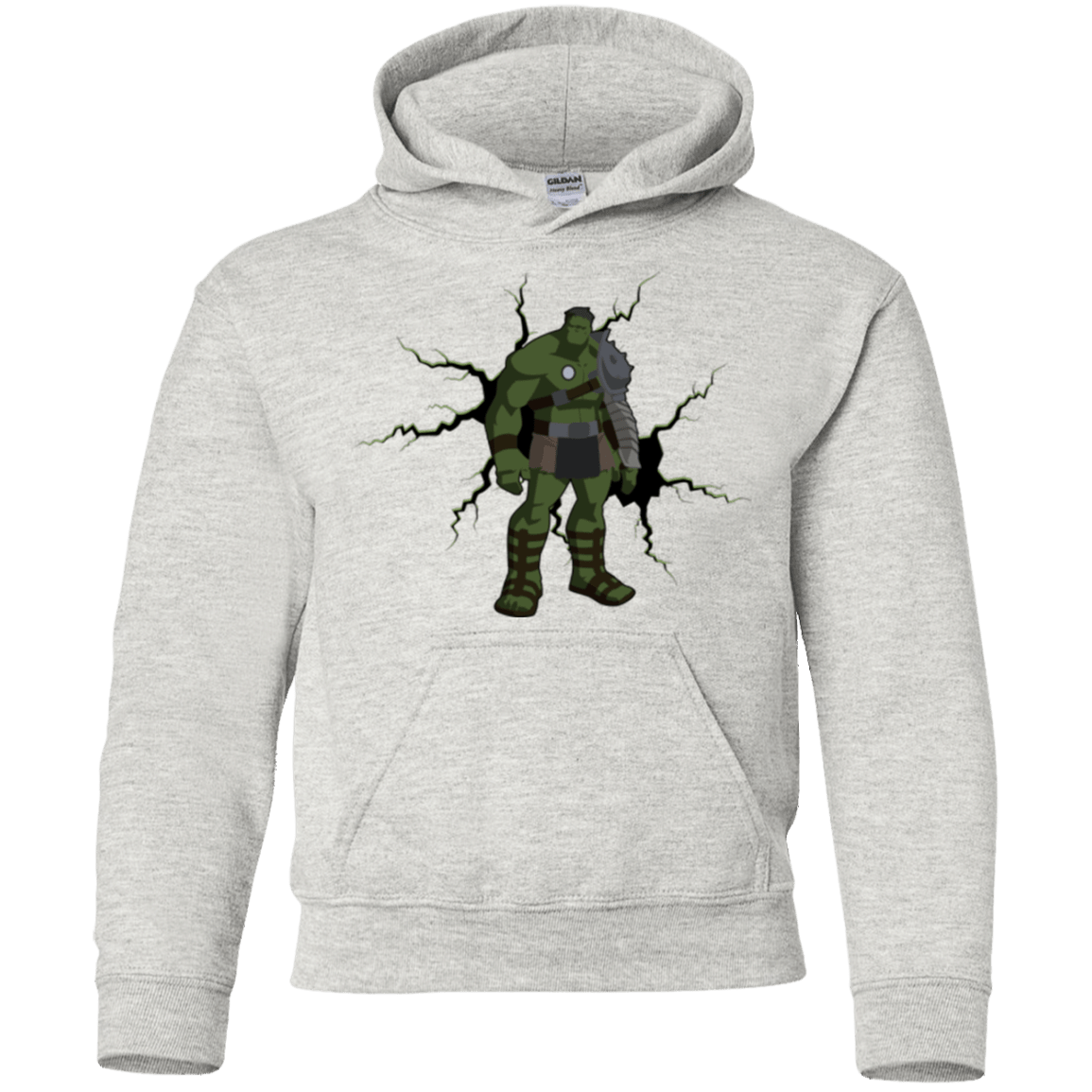 Sweatshirts Ash / YS The Hulk Youth Hoodie